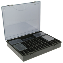Load image into Gallery viewer, NGT 7+1 Tackle Box - Tackle Box with 6 Bit Boxes and Rig Board