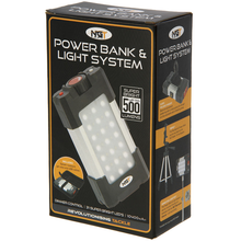 Load image into Gallery viewer, NGT 21 LED Light - 500 Lumen with USB Rechargable 10400mAh Battery and Powerbank
