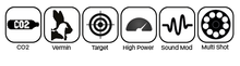 Load image into Gallery viewer, Milbro Speed Master Tactical co2 .177