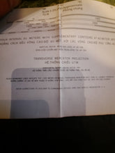 Load image into Gallery viewer, Vietnam War un-issued map of the Xuat-Ban Lan Province