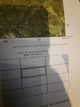 Load image into Gallery viewer, Vietnam War un-issued map of the Xuat-Ban Lan Province