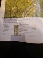 Load image into Gallery viewer, Vietnam War un-issued map of the Xuat-Ban Lan Province