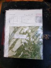 Load image into Gallery viewer, Vietnam War un-issued map of the Xuat-Ban Lan Province
