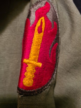 Load image into Gallery viewer, Vietnam war in -country 63rd infantry 1st pattern shirt