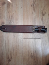Load image into Gallery viewer, WW11 US Field machette and scabbard