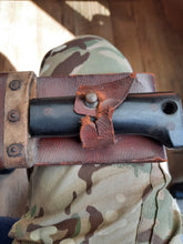 Load image into Gallery viewer, WW11 US Field machette and scabbard