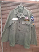 Load image into Gallery viewer, US Vietnam war 1st pattern Fatigue shirt 11th Airborne