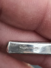 Load image into Gallery viewer, WW11 US Airborne solid silver jump wings on a solid silver bangle