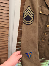 Load image into Gallery viewer, WW11 USAAF Class A jacket with Silver wings