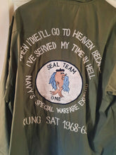 Load image into Gallery viewer, Vietnam war reproduction 3rd pattern ripstop tour jacket Navy Seals