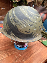Load image into Gallery viewer, Vietnam war M1 helmet painted with ARVN special forces Technical Directorate insignia