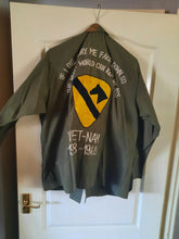 Load image into Gallery viewer, Vietnam war 3rd pattern rip stop reproduction Air Cav tour jacket