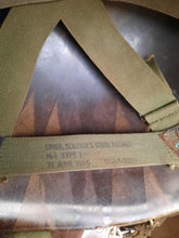 Load image into Gallery viewer, Vietnam war US M1c painted helmet with 65 dated liner