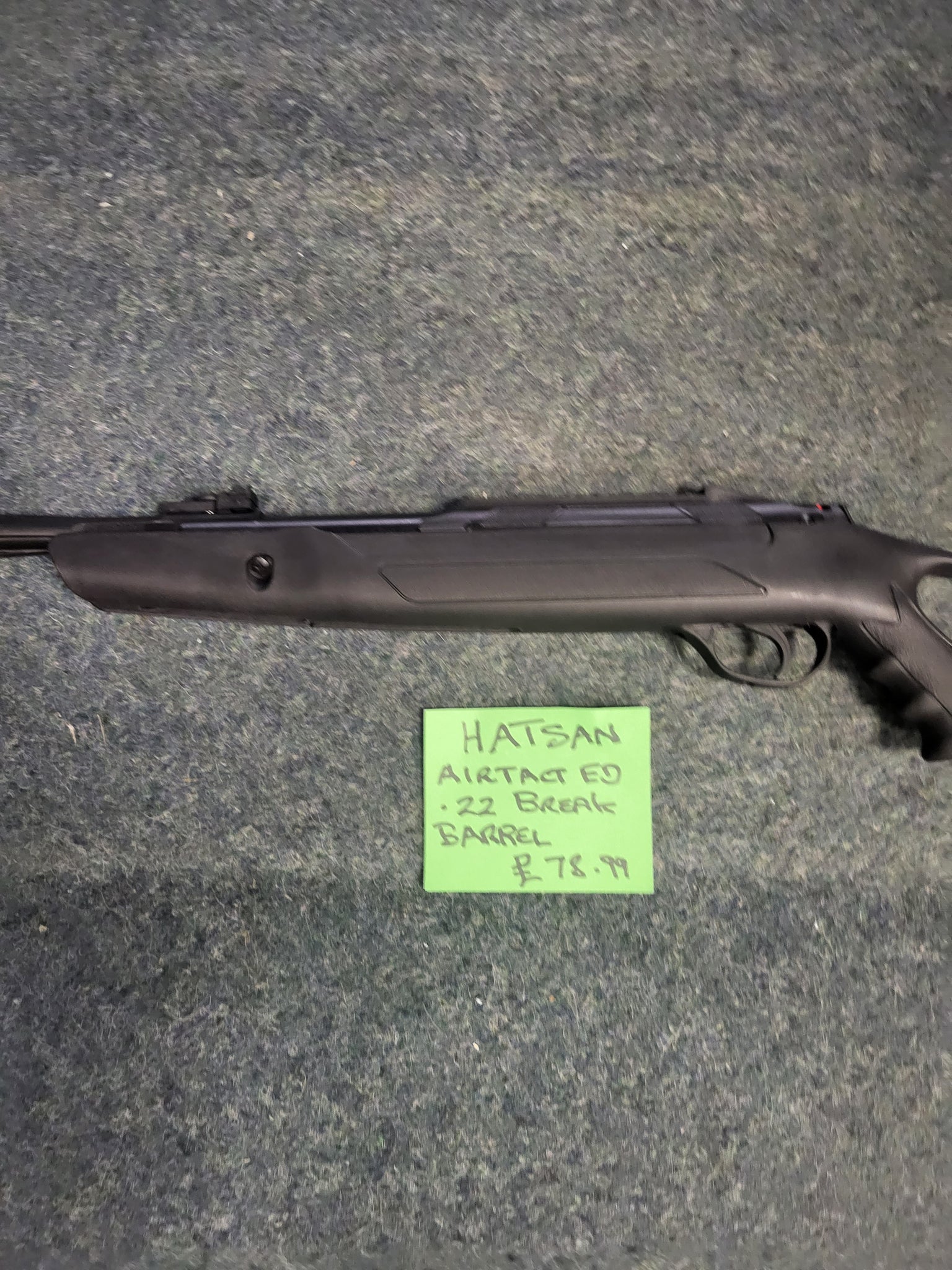 Hatsan Air tact black air rifle – Bat 21 Militaria and Surplus