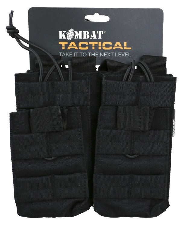 Double Duo mag pouch black – Bat 21 Militaria and Surplus
