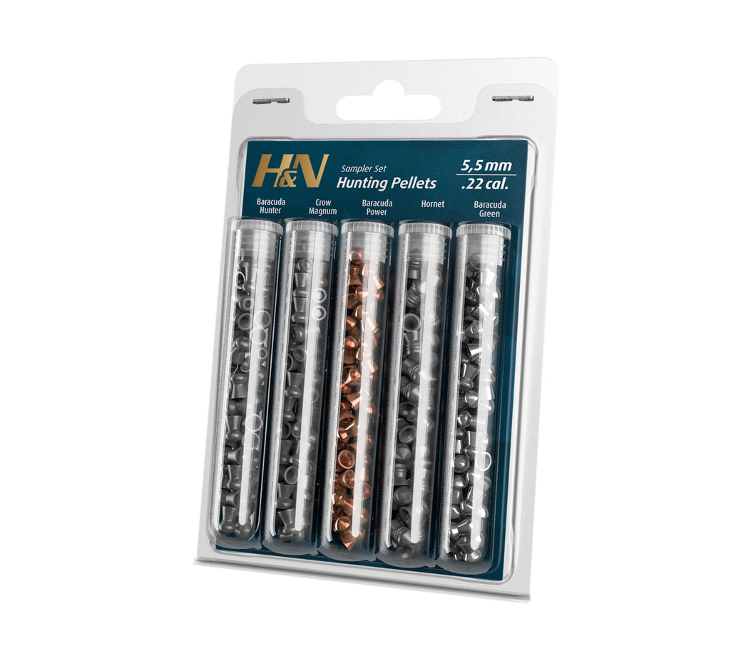 H & N  Sampler hunting pellet set