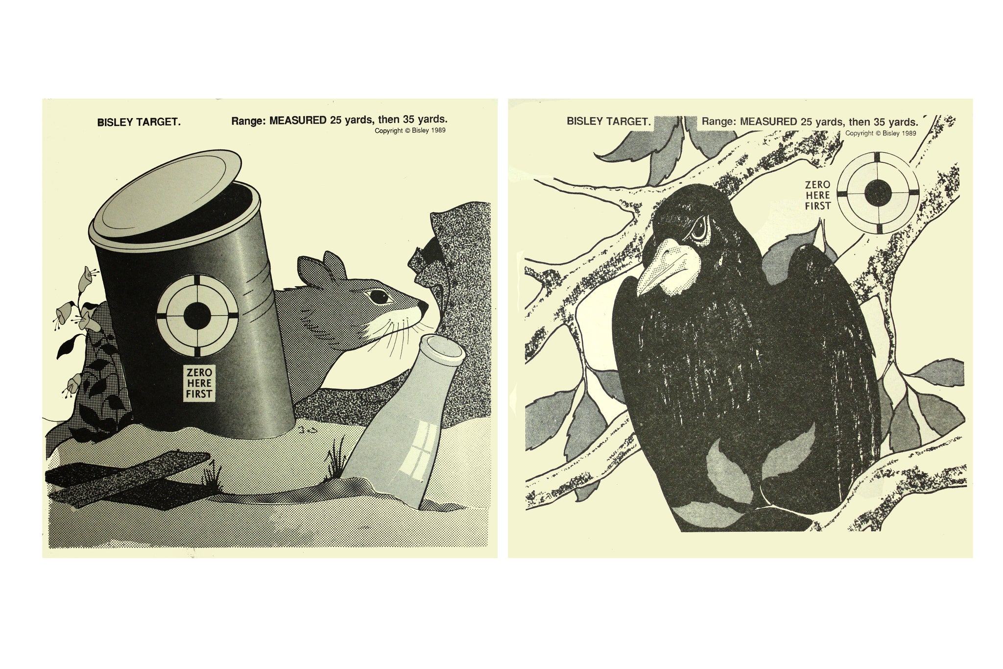 Bisley targets – Bat 21 Militaria and Surplus