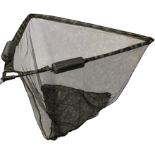 Load image into Gallery viewer, NGT 42&quot; Specimen Dual Net Float System - Camo Mesh with Metal &#39;V&#39; Block and Stink Bag
