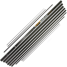 Load image into Gallery viewer, NGT Carp Basher - 11m Carbon Carp Pole with Spare Top 3
