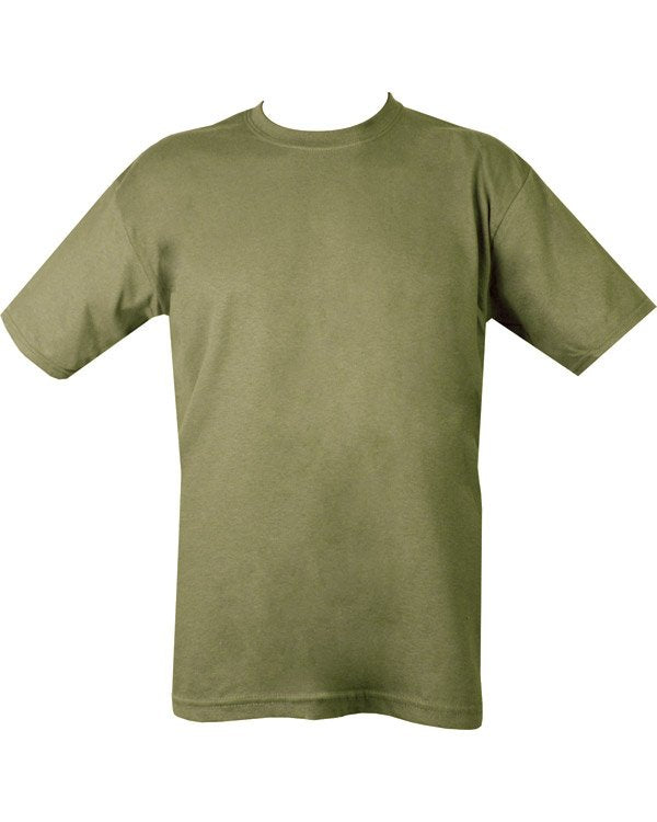 Gildan plain t shirt green