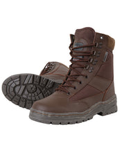 Load image into Gallery viewer, Patrol boot brown half leather
