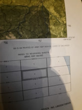 Load image into Gallery viewer, Vietnam War un-issued map of the Xuat-Ban Lan Province
