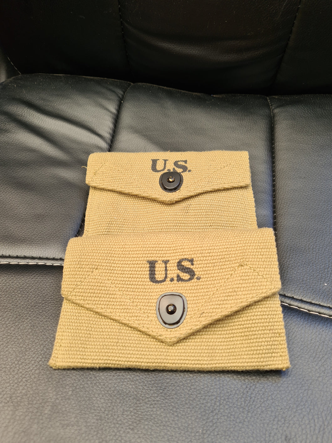 WW11 US Carlisle dressing pouch tan