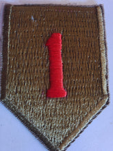 Load image into Gallery viewer, WW11/Vietnam era 1st Infantry(big red one) patch
