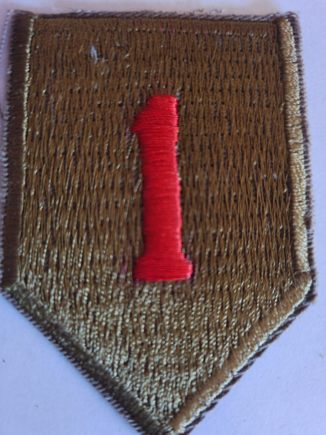 WW11/Vietnam era 1st Infantry(big red one) patch
