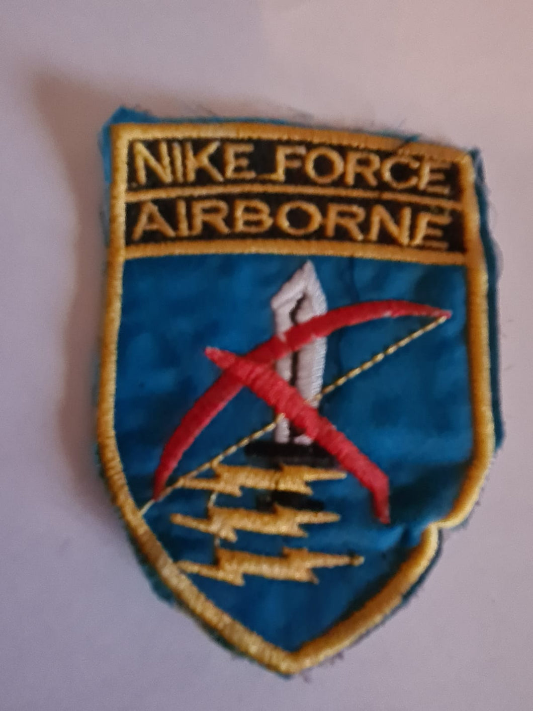 Vietnam war era Mike force Airborne patch