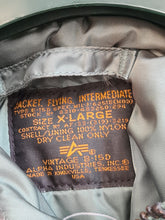 Load image into Gallery viewer, Alpha Industries B-15C/B-15D  JACKET ,FLYING  INTERMEDIATE NOS
