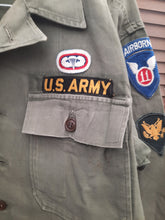Load image into Gallery viewer, US Vietnam war 1st pattern Fatigue shirt 11th Airborne
