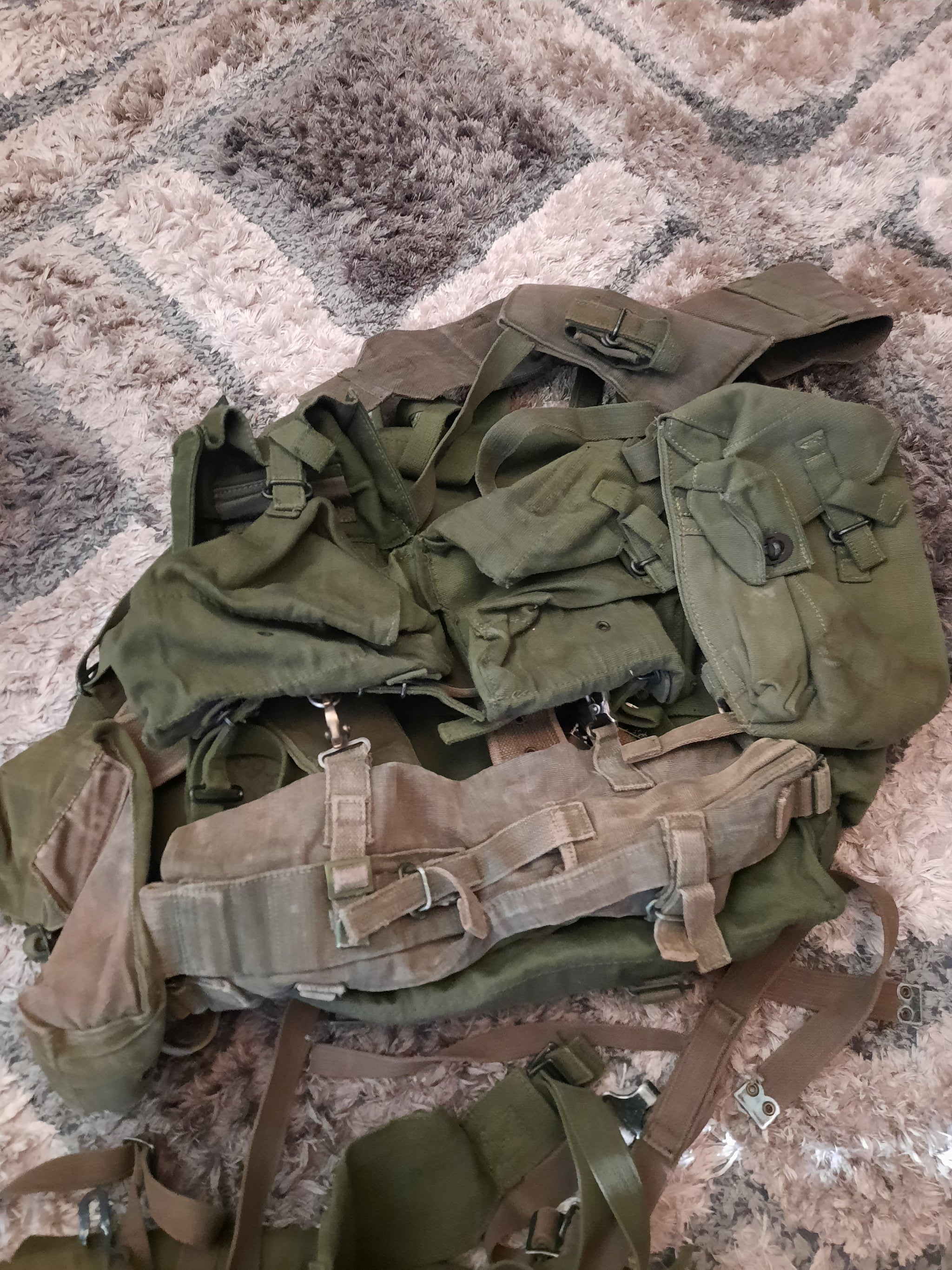 Pattern 58 British Army 58 pattern webbing full set – Bat 21 Militaria and Surplus