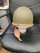 Load image into Gallery viewer, US WW11 Rear seam M1 helmet and Liner
