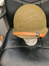 Load image into Gallery viewer, US WW11 Rear seam M1 Helmet with Capac liner
