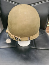 Load image into Gallery viewer, US WW11 Rear seam M1 Helmet with Capac liner
