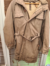 Load image into Gallery viewer, Military style khaki  parka
