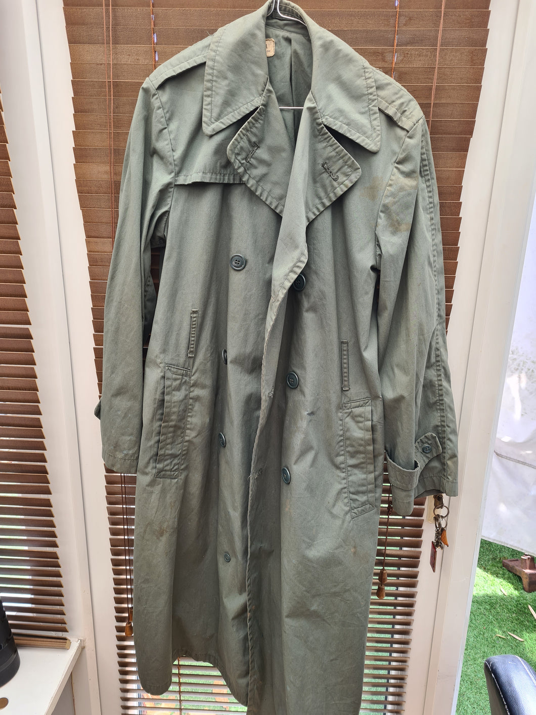 US Army Vietnam war Mans Raincoat
