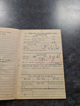 Load image into Gallery viewer, Vietnam war ARVN Soldiers medical record book
