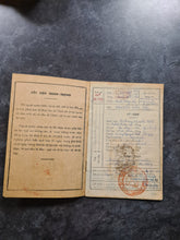 Load image into Gallery viewer, Vietnam war South Vietnamese  Coast Guards personal record
