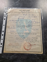 Load image into Gallery viewer, Vietnam war ARVN soldiers leave pass dated 67
