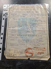 Load image into Gallery viewer, Vietnam war ARVN Soldiers leave pass 70 dated
