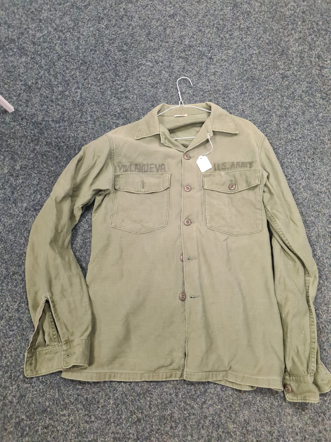 Vietnam war 3 rd pattern fatigue shirt