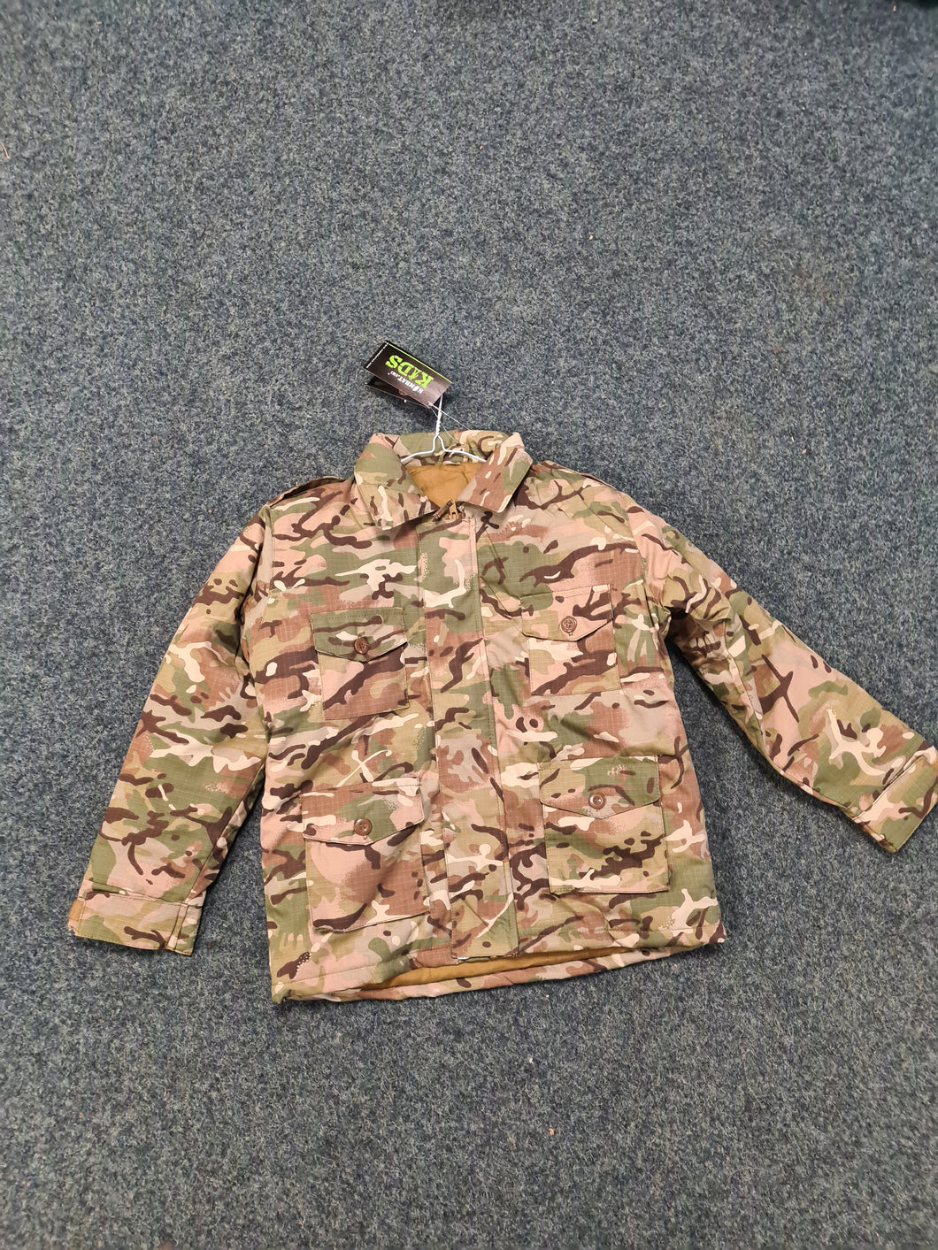 Kid MTP style camo jacket