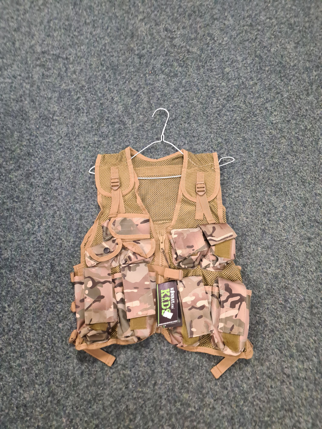 Kids MTP style Tactical Assault vest