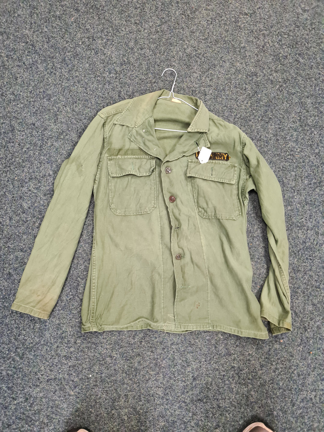 US Vietnam war 1st pattern fatigue shirt