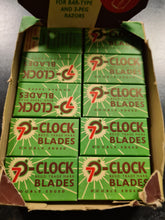 Load image into Gallery viewer, Vintage 7 o&#39;clock shaving blades
