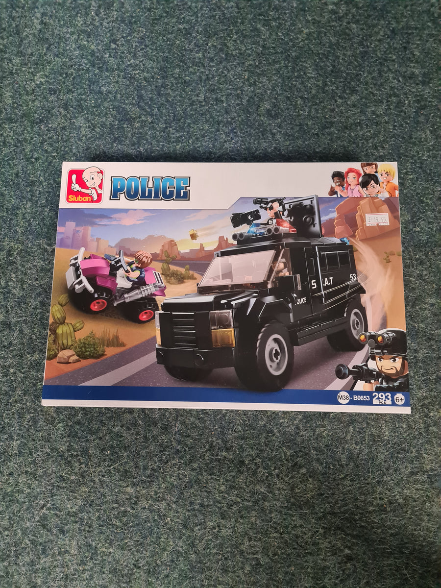 Building Block Bat Sluban SWAT set building block kit – Bat 21 Militaria and Surplus