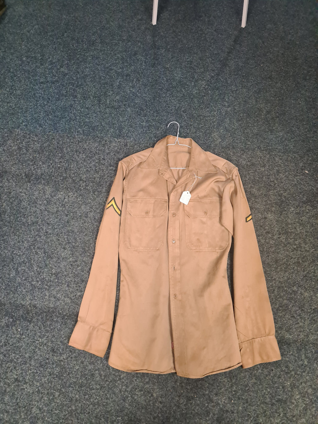 US Vietnam war tan shirt