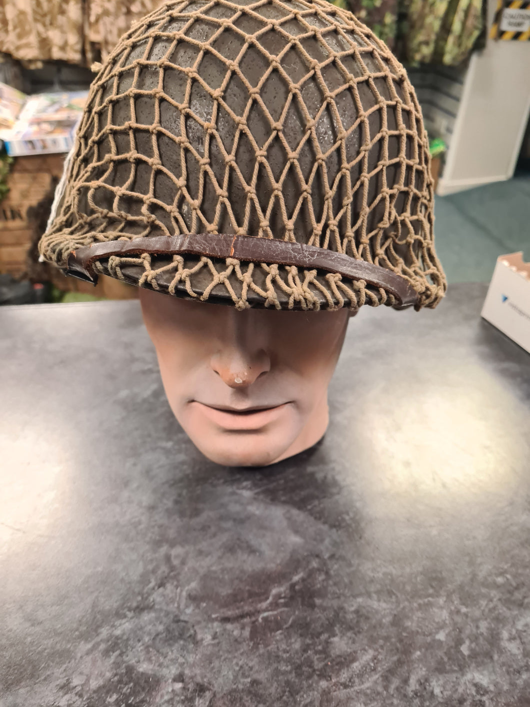 US WW11 original M1C Airborne helmet